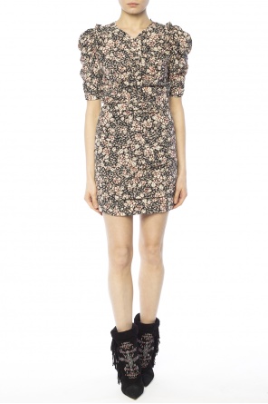 Gathered patterned dress, zdjęcie 2 Gathered patterned dress od Isabel Marant
